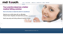 Tablet Screenshot of mdintouch.com
